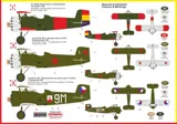 Krabice stavebnice Kovozávody Prostějov 1/72 Avia BH-33E Jupiter in the Sky — obrázek 2