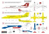 Krabice plastikové stavebnice Kovozávody Prostějov Learjet 35 Ambulance v měřítku 1/144 — obrázek 2