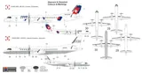 Krabice plastikové stavebnice Kovozávody Prostějov KPM2006 SAAB 2000 v měřítku 1/200 — obrázek 2