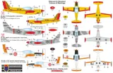 Krabice stavebnice Kovozávody Prostějov 1/48 SIAI-Marchetti SF-260D, kód KPM4815 — obrázek 2