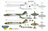 Krabice stavebnice Kovozávody Prostějov KPV7203 English Electric Canberra B(I) Mk.12 v měřítku 1/72 — obrázek 2