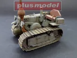 Resinová stavebnice Plus Model 1/35 Lanz Bulldog 35 HP – pásový traktor, díly a fotolepty — obrázek 2