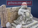 Sada pro dioráma Plus Model 078 socha Buddhy – Vietnam 1/35, odlitky z tvrzené sádry — obrázek 2