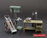 Sada Plus Model 094 vybavení dílny 1/35 – resinové díly a aršík fotoleptů — obrázek 2