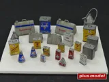 Resinové díly Plus Model 106 plechovky na olej v měřítku 1/35 s obtisky — obrázek 2