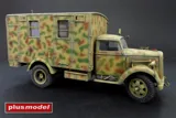 Konverzní sada Plus Model 108 Opel Blitz Radio Car 1/35 – resinové díly, fotolepty a folie — obrázek 3