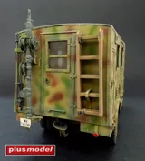 Konverzní sada Plus Model 108 Opel Blitz Radio Car 1/35 – resinové díly, fotolepty a folie — obrázek 4