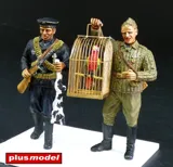 Resinová sada figurek Plus Model 170 ruští námořníci Černomořské flotily 1/35 — obrázek 2