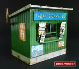 Resinový set Plus Model 1/35 Trafika pro dioráma s fotolepty a barevnými plakáty — obrázek 2