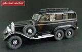 Resinová stavebnice Plus Model 195 Mercedes G4 radiovůz v měřítku 1/35 — obrázek 2