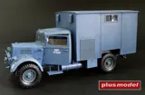 Resinová stavebnice Plus Model 199 britský nákladní vůz WOT 3 dílenský v měřítku 1/35 — obrázek 2