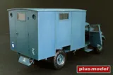 Resinová stavebnice Plus Model 199 britský nákladní vůz WOT 3 dílenský v měřítku 1/35 — obrázek 4