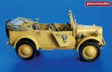 Resinová stavebnice Plus Model 208 německý lehký vůz Kfz.1 v měřítku 1/35 — obrázek 5