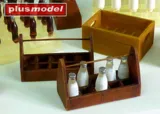 Resinová sada Plus Model 221 lahve na mléko a přepravky v měřítku 1/35 — obrázek 3