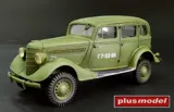Resinová stavebnice Plus Model 1/35 GAZ 61-73 4x4 – díly, fotolepty a obtisky — obrázek 2