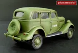 Resinová stavebnice Plus Model 1/35 GAZ 61-73 4x4 – díly, fotolepty a obtisky — obrázek 4