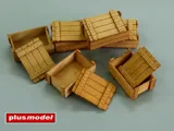Sada Plus Model 261 dřevěné bedýnky II 1/35 – laserem vyřezávané dřevěné aršíky — obrázek 2