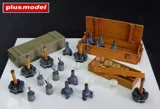 Resinové díly Plus Model 1/35 německé granáty a miny, set o 35 dílech — obrázek 2