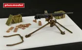 Resinové díly a fotolept sady Plus Model 296 japonský těžký kulomet Type 92 v měřítku 1/35 — obrázek 2