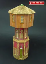 Sádrové a resinové díly dioramatického doplňku Plus Model 315 vodní věž v měřítku 1/35 — obrázek 2