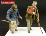 Resinové figurky Plus Model 319 invalida s babkou v měřítku 1/35 — obrázek 2