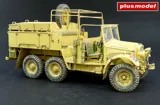 Resinová stavebnice Plus Model 1/35 Morris CDSW Gun tractor – díly, fotolepty a obtisky britského tahače — obrázek 3