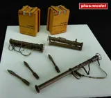 Resinová sada Plus Model 327 Bazooka M9 v měřítku 1/35 s fotolepty a obtisky — obrázek 2