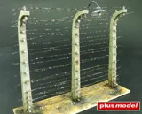 Plus Model 358 plot z ostnatého drátu 1/35 — resinové díly a aršík fotoleptů — obrázek 2