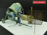 Resinový doplněk Plus Model 361 míchačka na sudy v měřítku 1/35 s aršíkem fotoleptů — obrázek 3