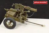 Resinová sada Plus Model 400 1/35 americký ruční vozík M3A1 s kulometem Browning — obrázek 2