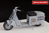 Resinová stavebnice Plus Model 4012 americký skútr solo v měřítku 1/48 s fotolepty a obtisky — obrázek 2