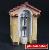 Resinové díly stavebnice Plus Model 4036 kaplička s křížem v měřítku 1/48 — obrázek 2