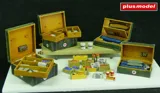 Resinové díly sady Plus Model 434 německý zdravotnický set v měřítku 1/35 — obrázek 2