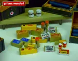 Resinové díly sady Plus Model 434 německý zdravotnický set v měřítku 1/35 — obrázek 3