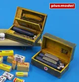 Resinové díly sady Plus Model 434 německý zdravotnický set v měřítku 1/35 — obrázek 5