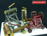 Resinový set Plus Model 436 cirkulárka 1/35 – resinové díly a aršík fotoleptů — obrázek 2