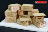 Laserem vyřezávaný dřevěný aršík Plus Model 450 US dřevěné bedny na lahve v měřítku 1/35 — obrázek 2
