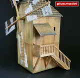 Stavebnice Plus Model 469 větrný mlýn v měřítku 1/35 z laserem řezaných dřevěných dílů — obrázek 4