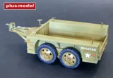 Resinová stavebnice Plus Model 1/35 US přívěs M7 tandem axle, díly z resinu a 3D tisku — obrázek 5