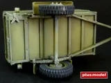 Resinová stavebnice Plus Model 539 americký 1tunový přívěs Ben Hur v měřítku 1/35 — obrázek 4