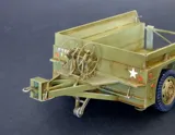 Stavebnice Plus Model 596 1/35 americký přívěs M13 s tandemovou nápravou, resinové díly — obrázek 4