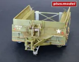 Stavebnice Plus Model 1/35 US trailer M18 tandem axle, americký přívěs, resin a 3D tisk — obrázek 2