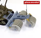 Konverzní sada Plus Model 599 T1E1 odminovač pro Sherman 1/35 – resinové díly a fotolepty — obrázek 2