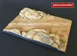 Resinová podložka Plus Model 621 v měřítku 1/35 s reliéfem cesty mezi skalami — obrázek 3
