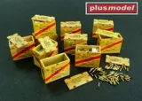 Resinové díly a obtisky Plus Model AL3004 americké muniční bedny 1/32 — obrázek 2