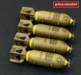 Sada Plus Model AL3024 americké bomby 250 lb v měřítku 1/32, čtyři 3D tištěné díly — obrázek 2