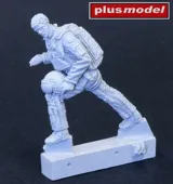 Resinová figurka Plus Model AL4047 pilot F-86 Sabre v měřítku 1/48, nenabarvená — obrázek 2