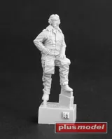 Resinová figura Plus Model Aero Line AL4096 pilot Me 262 Schwalbe v měřítku 1/48 — obrázek 2