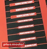 Papírový aršík Plus Model AL4107 Remove before flight II v měřítku 1/48 — obrázek 2