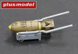Sada Plus Model AL4113 ruční pumový vozík Mk.I 1/48 — dva vozíky a dvě pumy 250 lb s obtisky — obrázek 2